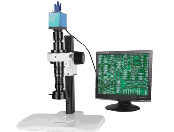 China Microscópio ótico da iluminação e da lente zoom de VM6517C Coaxis, projeto ótico do microscópio de Telecentric com 2D vídeo fornecedor